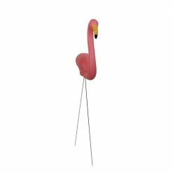 New ⭐ Northlight Tropical Pink 32 in. Flamingo Outdoor Lawn Stakes (Set of 2) 🔥