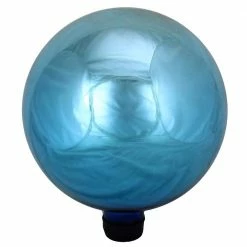 Deals 🎉 Northlight 10 in. Turquoise Blue Glass Outdoor Patio Garden Gazing Ball ✨