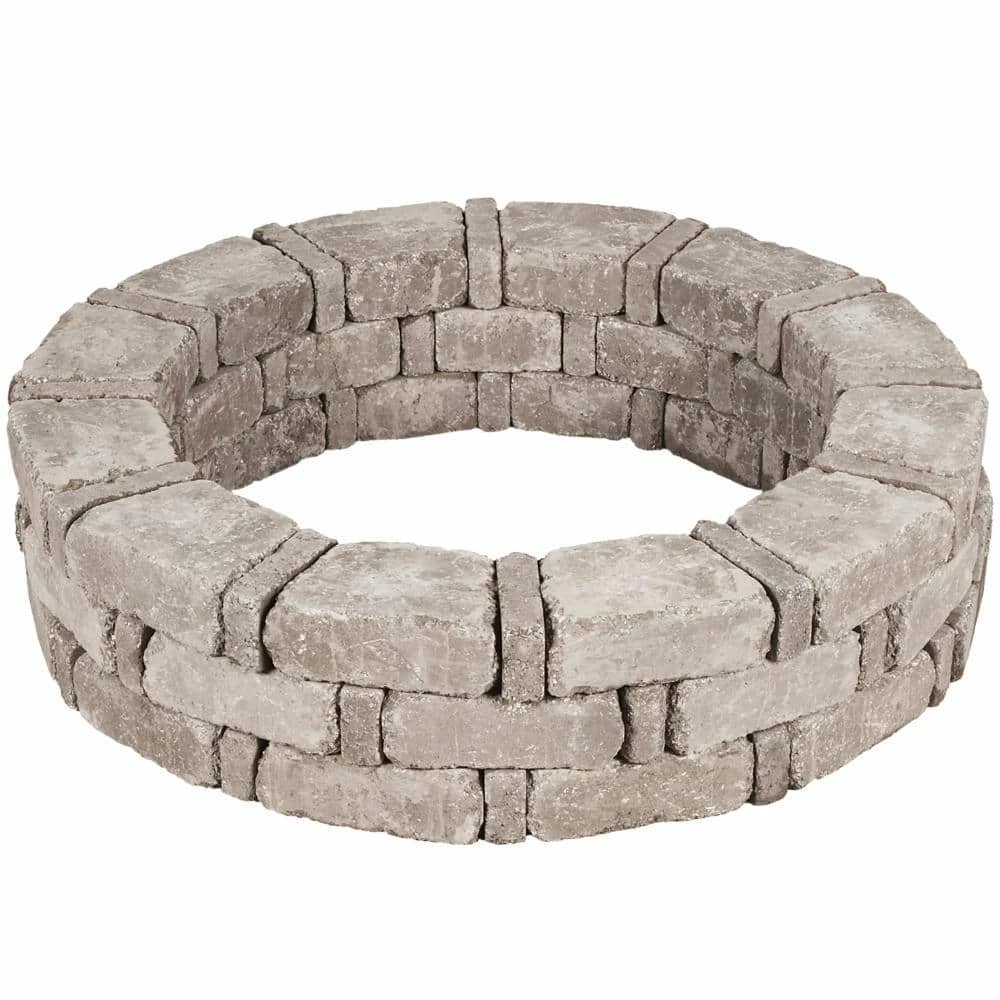 Best Sale 👍 Pavestone RumbleStone 46 in. x 10.5 in. Tree Ring Kit in Greystone 🔥