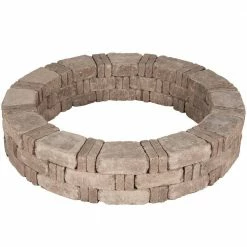 Hot Sale ⭐ Pavestone RumbleStone 52.5 in. x 10.5 in. Tree Ring Kit in Cafe 💯
