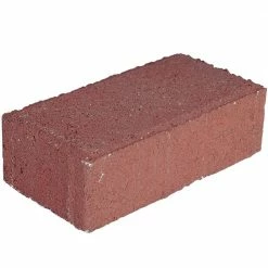 New 🌟 Pavestone 8 in. x 4 in. x 60 mm Red Concrete Paver 😀