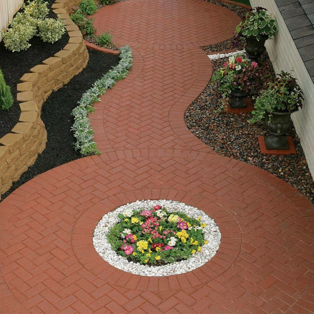 New 🌟 Pavestone 8 in. x 4 in. x 60 mm Red Concrete Paver 😀 - Image 2