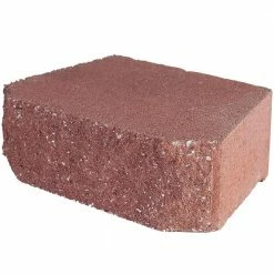 Buy ⌛ Pavestone 4 in. x 11.75 in. x 6.75 in. River Red Concrete Retaining Wall Block 👍