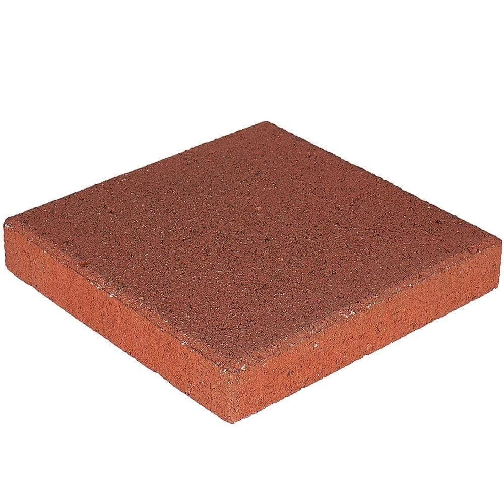 Cheapest 👍 Pavestone 12 in. x 12 in. x 1.5 in. River Red Square Concrete Step Stone ⌛