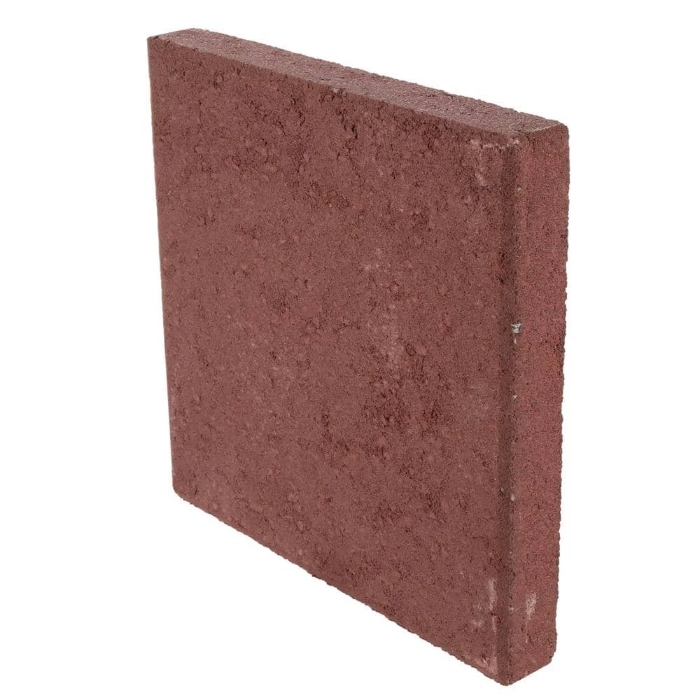 Cheapest 👍 Pavestone 12 in. x 12 in. x 1.5 in. River Red Square Concrete Step Stone ⌛ - Image 6