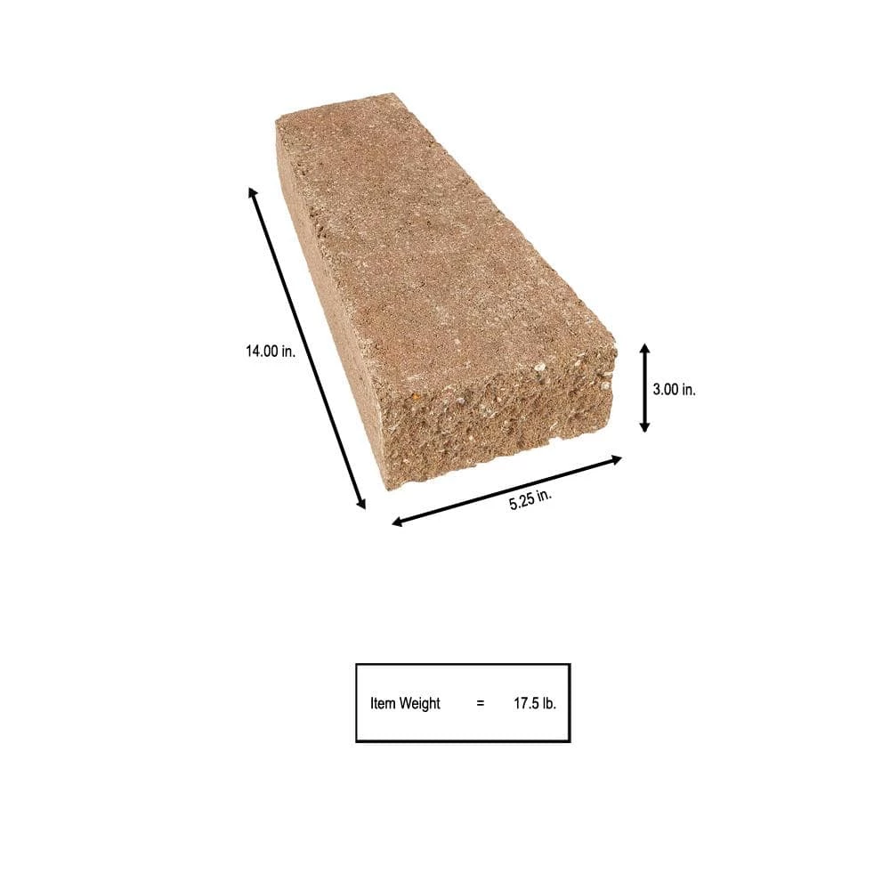 Promo ๐ Pavestone ProMuro 3 in. x 5.25 in. x 14 in. San Diego Tan Concrete Wall Cap ๐ - Image 3
