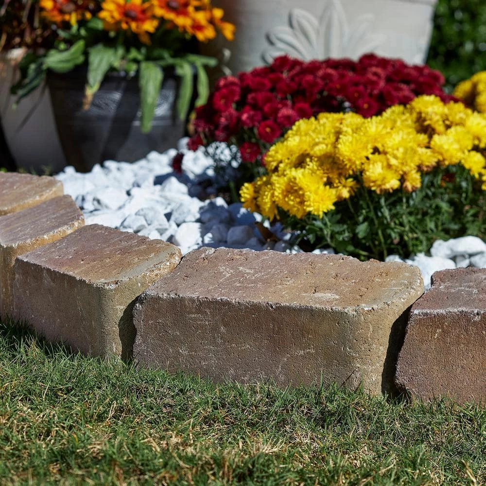 Brand new 🤩 Pavestone RumbleStone 10.5 in. x 3.5 in. x 5.25 in. Sierra Blend Concrete Edger 🔥 - Image 9