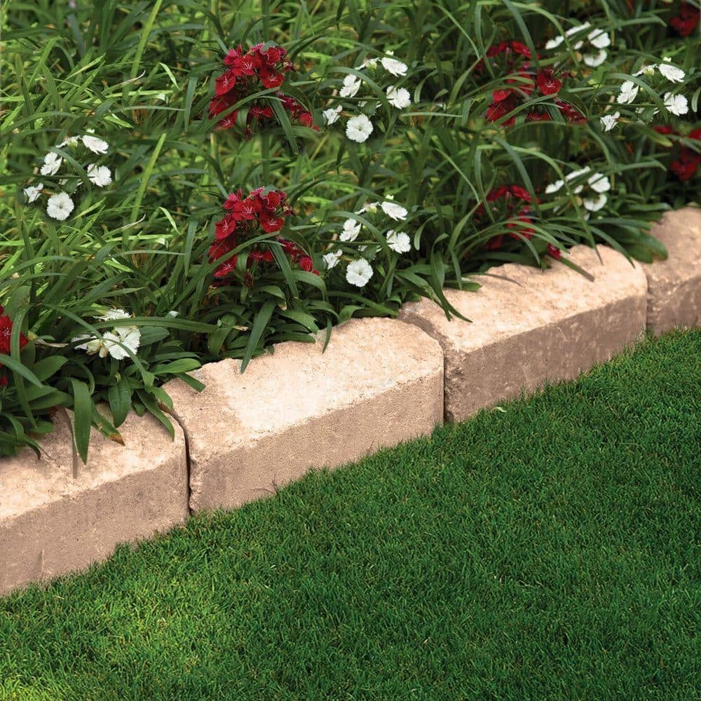 Brand new 🤩 Pavestone RumbleStone 10.5 in. x 3.5 in. x 5.25 in. Sierra Blend Concrete Edger 🔥 - Image 2