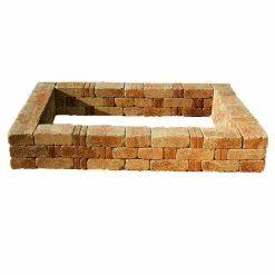 Best deal 🎉 Pavestone RumbleStone 49 in. x 49 in. x 10.5 in. Sierra Blend Concrete Raised Garden Bed ❤️