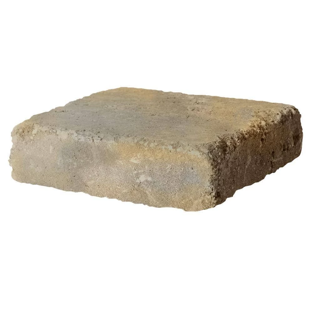 Discount 🎁 Pavestone RumbleStone Square 7 in. x 7 in. x 1.75 in. Yukon Concrete Paver ✨